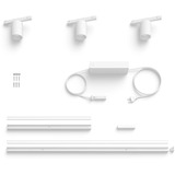 Philips Hue White & Color Ambiance Perifo Set Básico Lámpara de Pared Recta, Luz de LED blanco