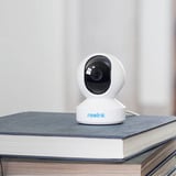 Reolink E Series E340 Esférico Cámara de seguridad IP Interior y exterior 2560 x 1920 Pixeles Escritorio, Cámara de vigilancia blanco, Cámara de seguridad IP, Interior y exterior, Inalámbrico y alámbrico, Google Assistant, Interno, 2400 - 5000 MHz