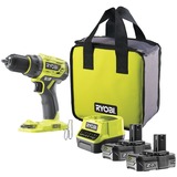 Ryobi R18DD7-220S, Taladro/destornillador verde/Negro