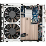 Shuttle Slim PC DH810 1,35 l tamaño PC Negro LGA 1851 (Socket V1), Barebone negro, 1,35 l tamaño PC, Mini PC barebone, LGA 1851 (Socket V1), DDR5-SDRAM, M.2, PCI Express, SATA, 120 W