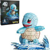 Spin Master PUZZ4D - Maqueta Squirtle de 180 Piezas - Puzzle 3D Pokemon Squirtle de 23,5 cm - Maquetas para Construir Adultos y Niños - Puzzles para Adultos y Niños - Juegos de Mesa, Contrucciones 4D Build PUZZ4D - Maqueta Squirtle de 180 Piezas - Puzzle 3D Pokemon Squirtle de 23,5 cm - Maquetas para Construir Adultos y Niños - Puzzles para Adultos y Niños - Juegos de Mesa, 180 pieza(s), Dibujos, 12 año(s)
