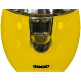 Unold Power Juicy Exprimidor eléctrico con brazo 1100 W Amarillo amarillo/Acero fino, Exprimidor eléctrico con brazo, Amarillo, 1 m, Acero inoxidable, Plástico, Acero inoxidable, 1100 W