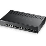 Zyxel GS2220-10-EU0101F switch Gestionado L2 Gigabit Ethernet (10/100/1000) Negro, Interruptor/Conmutador Gestionado, L2, Gigabit Ethernet (10/100/1000), Montaje en rack