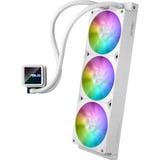 ASUS Prime LC 360 ARGB White Edition Procesador Sistema de refrigeración líquida todo en uno 12 cm Blanco 1 pieza(s), Refrigeración por agua blanco, Sistema de refrigeración líquida todo en uno, 12 cm, 34 sonio, Blanco