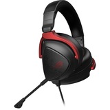 ASUS ROG Delta S Core Auriculares Alámbrico Diadema Juego Negro, Auriculares para gaming negro/Rojo, Alámbrico, Juego, 20 - 40000 Hz, 270 g, Auriculares, Negro