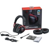 ASUS ROG Delta S Core Auriculares Alámbrico Diadema Juego Negro, Auriculares para gaming negro/Rojo, Alámbrico, Juego, 20 - 40000 Hz, 270 g, Auriculares, Negro