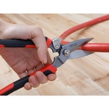 BESSEY Tijeras combinadas D52-2, con mango 2K negro/Rojo