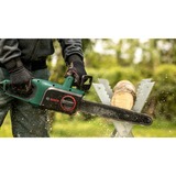 Bosch 0 600 8B8 303 1800 W Verde, Motosierra verde/Negro, 35 cm, 12 m/s, 110 cm, Verde, Corriente alterna, 1800 W