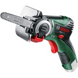 Bosch Easy Cut 12, Motosierra verde/Negro, Negro, Verde, Rojo, Plástico, Madera, Acero, 4100 spm, 6,5 cm, 2,5 m/s²