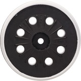 Bosch Plato de lijado de dureza media, Ø 125mm, Plato lijador negro