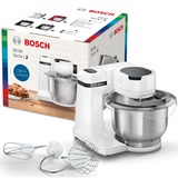 Bosch Serie 2 MUM robot de cocina 700 W 3,8 L Blanco blanco, 3,8 L, Blanco, Botones, 2,4 kg, 1,7 kg, 1,1 m