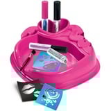 Clementoni Crazy Chic Kits para tatuajes temporales, Manualidades Multicolor, 6 año(s), Azul, Verde, Plata, 55 mm, 230 mm, 250 mm