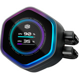 Cooler Master Kit flexible: LCD, Pantalla negro