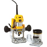 DEWALT D26204K Plata, Amarillo 27000 RPM 900 W, Fresadora amarillo/Plateado, Plata, Amarillo, 27000 RPM, 6,8 (5/16"), 16000 RPM, 5,5 cm, 7 m/s²