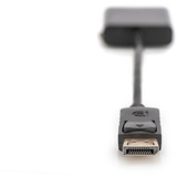 Digitus Adaptador / Convertidor DisplayPort - DVI negro