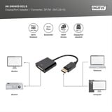 Digitus Adaptador / Convertidor DisplayPort - DVI negro
