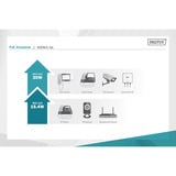 Digitus Convertidor de medios Gigabit PoE, RJ45 / SFP, PSE negro
