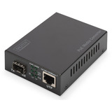 Digitus DN-82140, Convertidor de medios negro