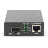Digitus DN-82140, Convertidor de medios negro