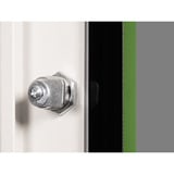 Digitus Puerta frontal de vidrio para carcasa de pared de 19" 9U serie Unique, Panel frontal gris