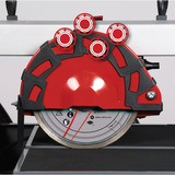 EINHELL Cortadora radial de azulejos TE-TC 920 UL, Cortador de azulejos rojo/Gris