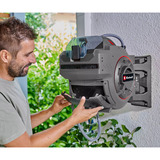 EINHELL Power X-Change carrete de manguera con batería GE-HR 18/30-1 WH Li-Solo, 18Volt, Soporte para manguera gris/Negro