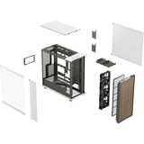 Fractal Design North XL RC Chalk White TG Clear, Cajas de torre blanco/Madera