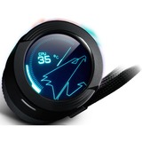 GIGABYTE AORUS WATERFORCE X 280 Procesador Sistema de refrigeración líquida todo en uno Negro 1 pieza(s), Refrigeración por agua negro, Sistema de refrigeración líquida todo en uno, 89,18 cfm, Negro