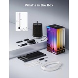 Govee Lámpara de pie RGBICWW Pro, Luz de LED negro