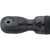 Hazet Mini destornillador de carraca multifunción 9023M-1, 1/4" y 3/8", Tornillo de percusión negro