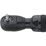 Hazet Mini destornillador de carraca multifunción 9023M-1, 1/4" y 3/8", Tornillo de percusión negro