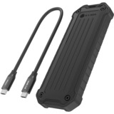 ICY BOX IB-1827MCP-C31, Caja de unidades negro