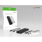 ICY BOX IB-1827MCP-C31, Caja de unidades negro