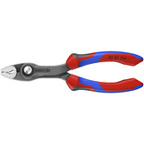 KNIPEX Pinza de agarre frontal TwinGrip 82 02 150 rojo/Azul