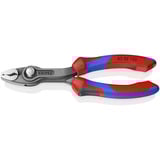 KNIPEX Pinza de agarre frontal TwinGrip 82 02 150 rojo/Azul