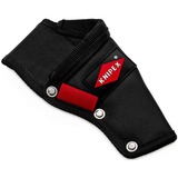 KNIPEX Riñonera multiusos, Funda negro/Rojo