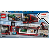 LEGO Camión de F1® con Coches de F1® RB20 y AMR24, Juegos de construcción Juego de construcción, 8 año(s), Plástico, 1086 pieza(s), 1,76 kg