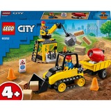 LEGO City 60252 Great Vehicles Buldócer de Construcción, Juguete +4 años, Juegos de construcción Juguete +4 años, Juego de construcción, Niño/niña, 4 año(s), 126 pieza(s), 350 g
