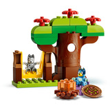 LEGO DUPLO Bluey Hermanas de pizza con Muffin y Bluey, Juegos de construcción 