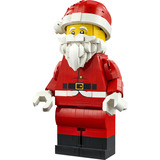 LEGO Mini figura grande de Papá Noel, Juegos de construcción 