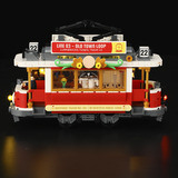 Lumibricks Tranvía histórico y estación, Juegos de construcción 