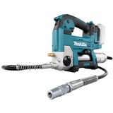 Makita Engrasadora a batería DGP180Z, 18 voltios, incl. cilindro A, Pistola de cartuchos azul/Negro