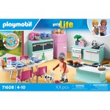 PLAYMOBIL My Life Cocina con comedor, Juegos de construcción 