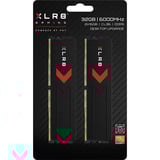 PNY DIMM 32 GB DDR5-6000 (2x 16 GB) Kit Dual, Memoria RAM negro