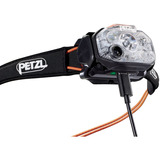 Petzl Swift RL, Luz de LED negro/Naranja