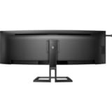 Philips 6000 series 45B1U6900C/00 pantalla para PC 113 cm (44.5") 5120 x 1440 Pixeles UltraWide Dual Quad HD LED Negro, Monitor LED negro, 113 cm (44.5"), 5120 x 1440 Pixeles, UltraWide Dual Quad HD, LED, 4 ms, Negro