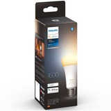 Philips Hue Bombilla inteligente A67 - E27 - 1600, Lámpara LED Philips Hue White ambiance Bombilla inteligente A67 - E27 - 1600, Bombilla inteligente, Blanco, Bluetooth/Zigbee, LED, E27, Luz fría, Blanco cálido