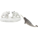 Schleich Vida Salvaje 42531 figura de juguete para niños, Muñecos 3 año(s), Gris, Blanco, Plástico