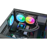 Thermaltake CL-W465-PL12SW-A, Refrigeración por agua negro