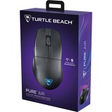 Turtle Beach Pure Air ratón Juego mano derecha RF Wireless + Bluetooth Óptico 26000 DPI, Ratones para gaming negro, mano derecha, Óptico, RF Wireless + Bluetooth, 26000 DPI, Negro, Translúcido